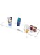 Rebecca Luxurious Bath, 36" Clear Bathtub Tray Caddy Tub Shelf - Spa Board Luxury Bathroom Bath tub Table - Waterproof Acrylic Tub Caddy Fits Across Bathtubs - Book Rack, iPad and Wine Glass Holder