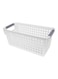 Plastic Storage Container Organizer White 16.5cm