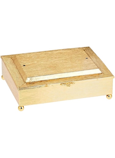 WNK Gold Plated Metal Square Book Holder -
