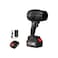 Portable Cordless Battery Powered Turbo Air Blower M1 Black - With 1 Extra Battery