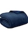 HOME&Acirc;&reg; 220 GSM Premium Plush Single Blanket for Bed, Sofa, Couch, Travel and Camping AC Blanket   150 x 220 CM   Blue   SOLID POLO BLANKET