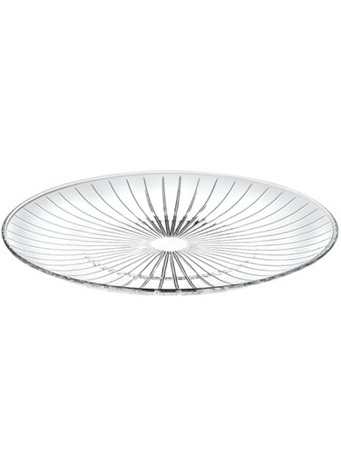 RCR Sunbeam Dinner Plates Pack of 4, Clear, 260400