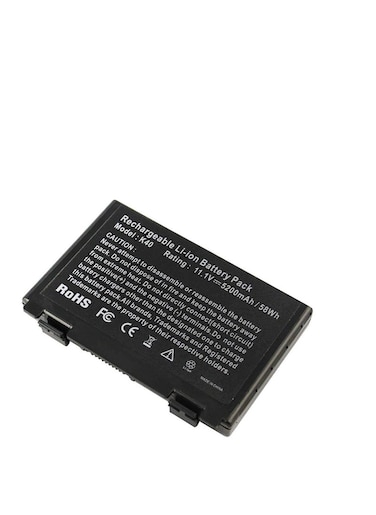 4400.0 mAh Replacement Laptop Battery For Asus F52 F82 K40c K40id K50il K50ab K60 K70 X65 X5e A32-f82 A32-f52 Series Black