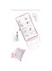 Sweet seven Transparent Jewelry Storage Book , with 70 Grids + 60 Thicken PVC Bags for Rings, Necklaces, Bracelets, Studs, and Earrings, Portable Anti-Oxidation Travel Organizer with Zipper Closure