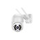 Outdoor WiFi Security Camera, 1080P HD, IP66 Waterproof, 320&deg; Pan, 110&deg; Tilt, Night Vision, Audio