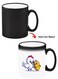 Color Changing Heat Sensitive Ceramic Mug, Image Revealed When HOT Liquid is Added! Chicken &amp; Hen