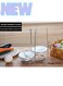 Double-Ended Soup Spoon Holder Vertical Stainless Steel Soup Spoon Rack Vertical Storage Soup Spoon Holder Cooking Utensil Stand Tray Cutlery Rack [Stainless Steel + 2 Round Ceramic Dishes]
