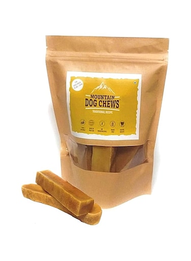 chewers Mountain Dog Chew, Natural Himalayan Yak Milk Long Lasting Protein Rich Dog Treat, 150gS