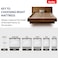 Kurlon Executive Pocket Spring Mattress, Medium Firm Feel, Adaptive Pocket Springs, Soft Comfort Foam Top, Spinal Alignment Support, Motion-Free Sleep, 5-Year Warranty, Single Size 200x90xx25 cm