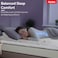 Kurlon Memory Foam Mattress Topper   Anti-Skid Fabric with Cool &amp; Copper Yarn   Adaptive Pressure Relief   Back Support   Optimal Comfort for All Sleep Positions   Super King Size (200x200x5)