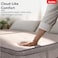 Kurlon HR Foam Mattress Topper   Pressure Relief   Anti-Skid Fabric   Cool &amp;amp;amp; Copper Yarn   Back Support &amp;amp;amp; Temperature Regulation   Anti-Sagging   2-Year Warranty   Queen Size 200 x 160 x 5 cm