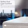 Sleepwell Executive Pocket Spring Mattress, Medium Firm, Plush Comfort, Spinal Support, Zero Partner Disturbance, Durable Foam, Premium Quality, 5-Years Warranty, Super King Size 200x200x25 cm