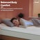 Sleepwell Memory Foam Mattress Topper, Extra Comfort &amp; Pressure Relief, Anti-Skid Surface with Cool Yarn, Enhanced Support &amp; Full Back Support, 2 Years Warranty, Queen Size   200 x 160 x 5 cm