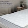 Sleepwell Executive Bonnell Spring Mattress, Firm Spinal &amp;amp; Full Back Support, Plush Top with Cool Foam &amp;amp; Anti-Skid Fabric, Eco-Friendly, Durable, 5-Year Warranty King   200x180x25 cm