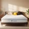 Sleepwell Executive Bonnell Spring Mattress, Firm Spinal &amp;amp; Full Back Support, Plush Top with Cool Foam &amp;amp; Anti-Skid Fabric, Eco-Friendly, Durable, 5-Year Warranty King   200x180x25 cm