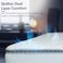 Sleepwell Executive Pocket Spring Mattress, Medium Firm, Plush Comfort, Spinal Support, Zero Partner Disturbance, Durable Foam, Premium Quality, 5-Years Warranty, Twin Size   200x120x25 cm
