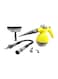 Steam Cleaner With Accessories Yellow/Black