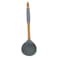 Home Pro Silicone Head Ladle Blue And Beige