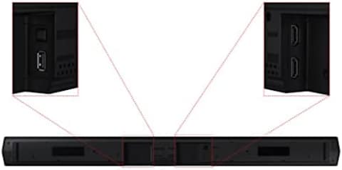 سامسونغ HW-B550/ZN سلسلة بي عمود صوتي 2.1 قناة - أسود
