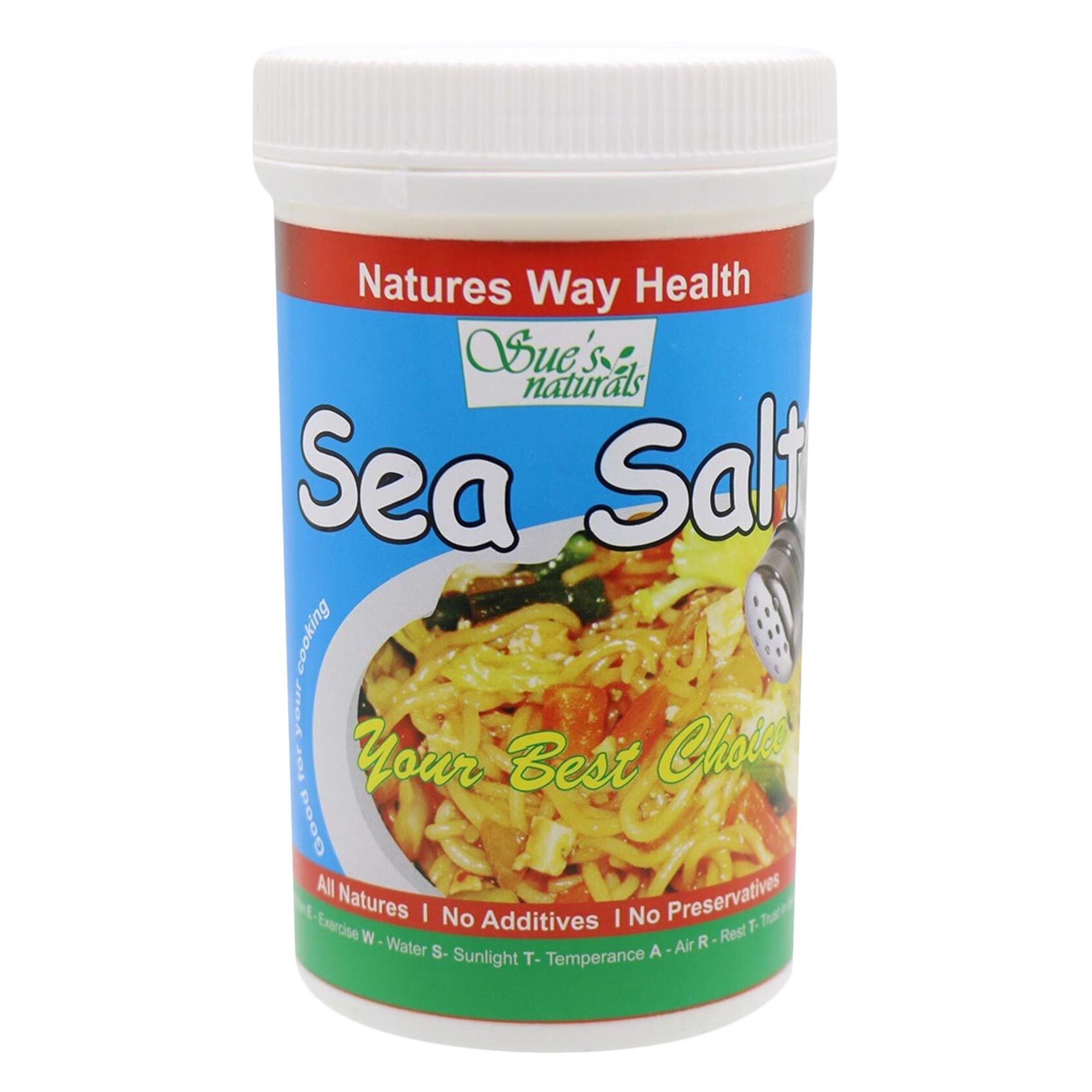 Sue&#39;s Naturals Sea Salt 500g
