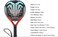 Kawasaki X700 Red/Blue Tennis Padel Racquet