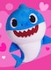 Smadl - Cartoon Shark Music Plush Soft Toy 20centimeter