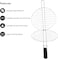 Royalford Bbq Grill (Round), 30cm, Silver, Rf9392