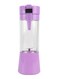 Generic Electric Smoothie Blender Juice 380Ml Zk1623404 Purple/Clear
