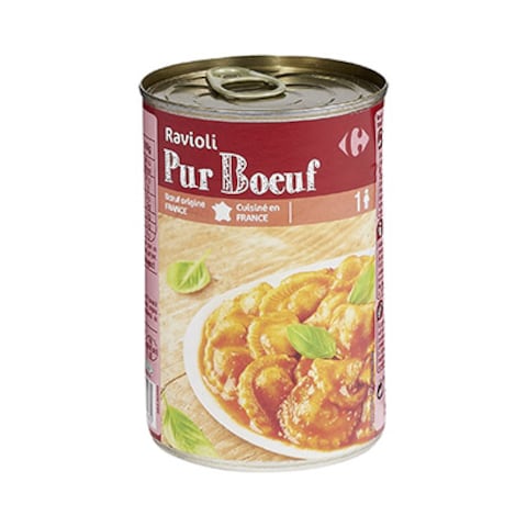 Carrefour Raviolis Pure Boeuf 420GR