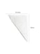 Generic 100-Piece Pastry Bag White 16X26X30cm