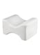 Generic - Leg Positioner And Knee Pillow Cotton White 26x21x15centimeter