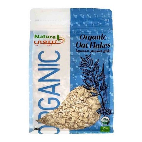 Natural Organic Oat Flakes 400g