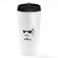 Loud Universe - White Mask White Travel Tumbler White vader Stainless Steel Tumbler with Black Sip Lid