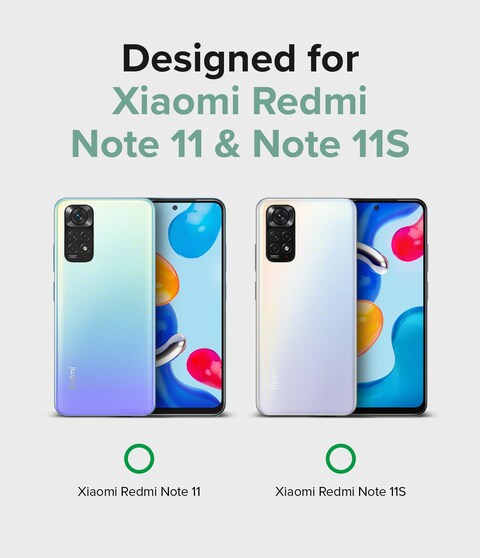 Ringke  - Redmi Note 11 / Note 11S (Global Ver.) Case Cover -  Fusion Series-  Clear