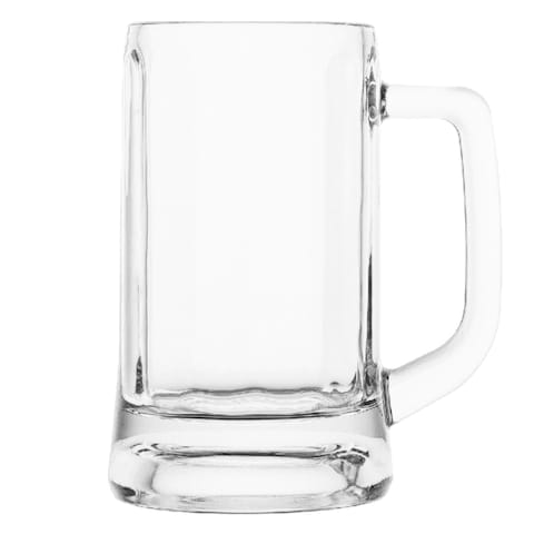 Deli ZB84 Beer Mug 335ml Clear