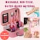 Kids Makeup Kit for Girls - Real Washable Makeup Set with Cute Princess Cosmetic Purse