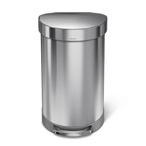 Simplehuman Semi Round Step Bin, 45L