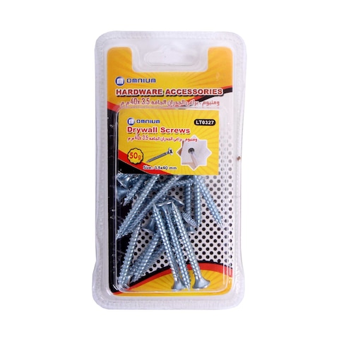 Omnium Drywall Screws 3.5X40mm 50g