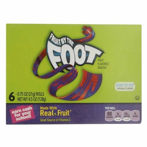 Betty Crocker Fruit By The Foot Berry Tie Dye Snacks 128g