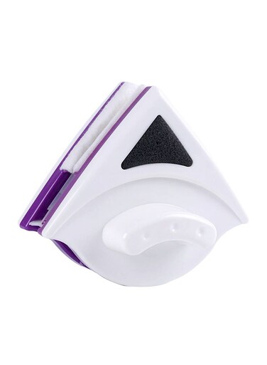 Buy Marrkhor Triangular Double-Sided Magnetic Window Cleaner, White ...