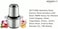 Generic Food Chopper, Electric Meat Chopper With Powerful Motor, 3L Stainless Steel Bowl, 2 Speed Levels, Safety Function, 300W Multi Chopper For Meat, Fruits, Baby Food, Vegetables,Onion