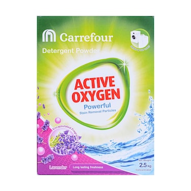 Carrefour Laundry Detergent Powder Lavender 2.5kg
