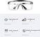 Abbasali Transparent Safety Goggles Anti-Splash Impact-Resistant Work Safety Anti-fog Dust Sand Anti-fog Coating Adjustable Clear Lens