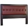 King Koil New York 6 Head Board KKNY06BCR6 Black Cherry Red 200cm