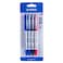 Maxi Roller Liquid Ink Pen Multicolour 0.7mm 4 PCS