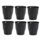 Duralex Picardie Tumbler Black 92.4ml 6 PCS