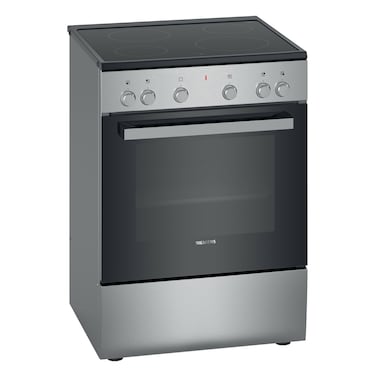 Siemens Freestanding Ceramic Electric Cooker HK6L00070M Grey 60cm