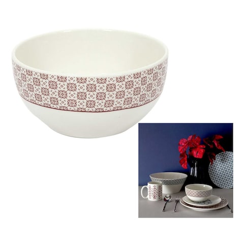 CMP Porcelain Bowl Red 600ml