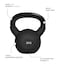 YALLA HomeGym Cast Iron Rubber Coated Kettlebell Floor Friendly Kettlebell 6KG