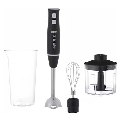 Ultra Hand Blender with Accessories 450 Watt - Black - UHB407E1
